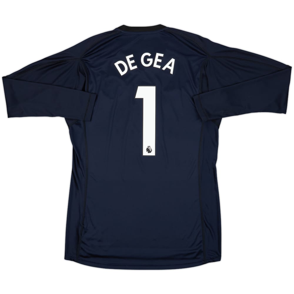 2017-18 Manchester United GK Shirt De Gea #1 - 8/10 - (M)