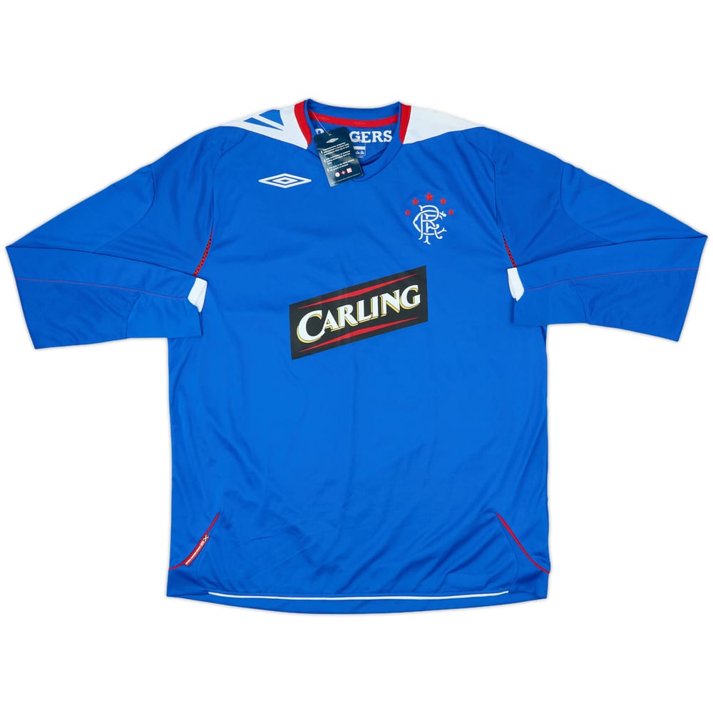 2006-07 Rangers Home L/S Shirt (XL)
