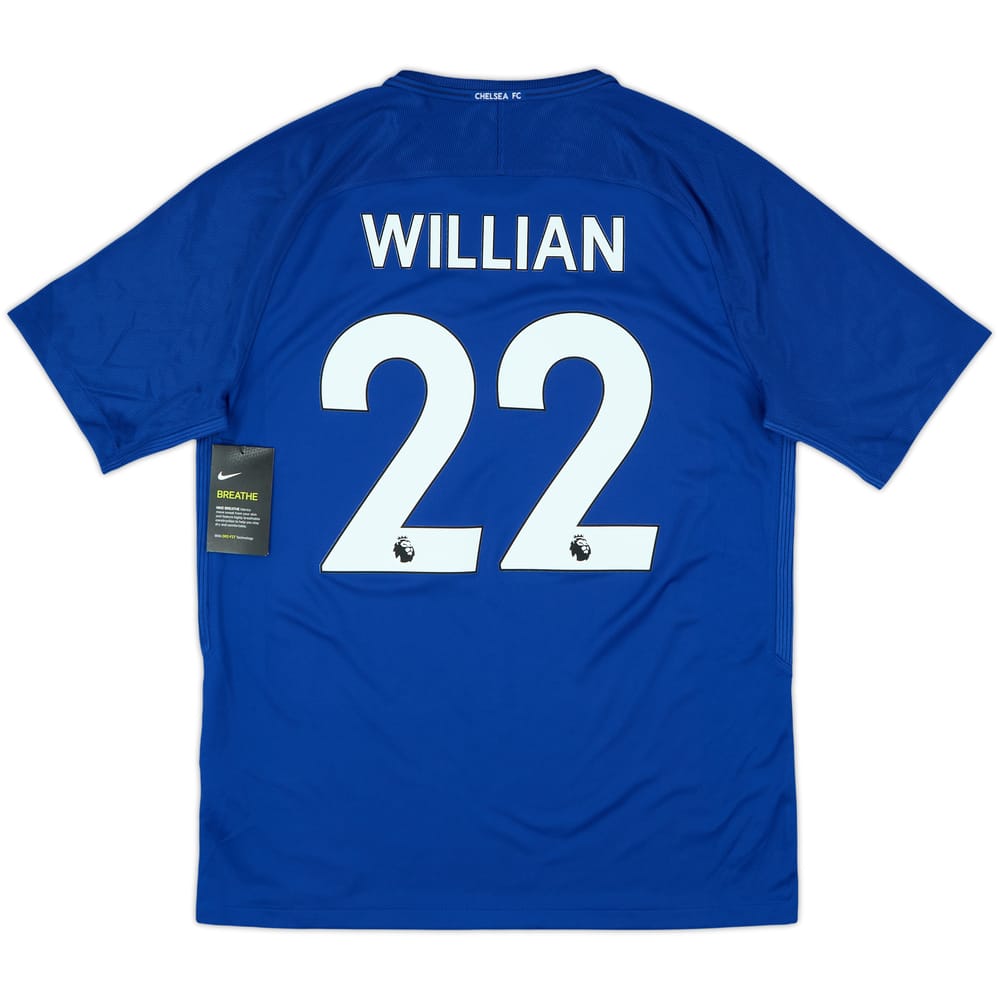 2017-18 Chelsea Home Shirt Willian #22 (L)