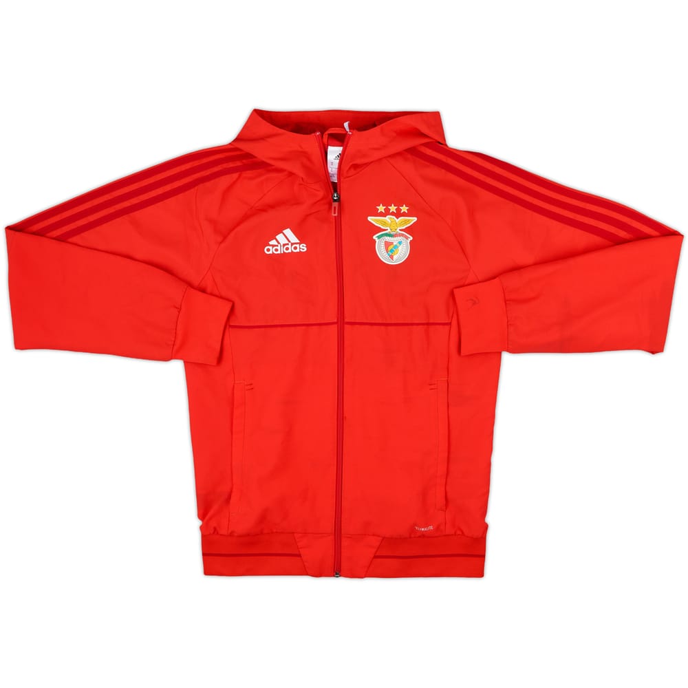 2017-18 Benfica adidas Hooded Track Jacket - 8/10 - (XS)