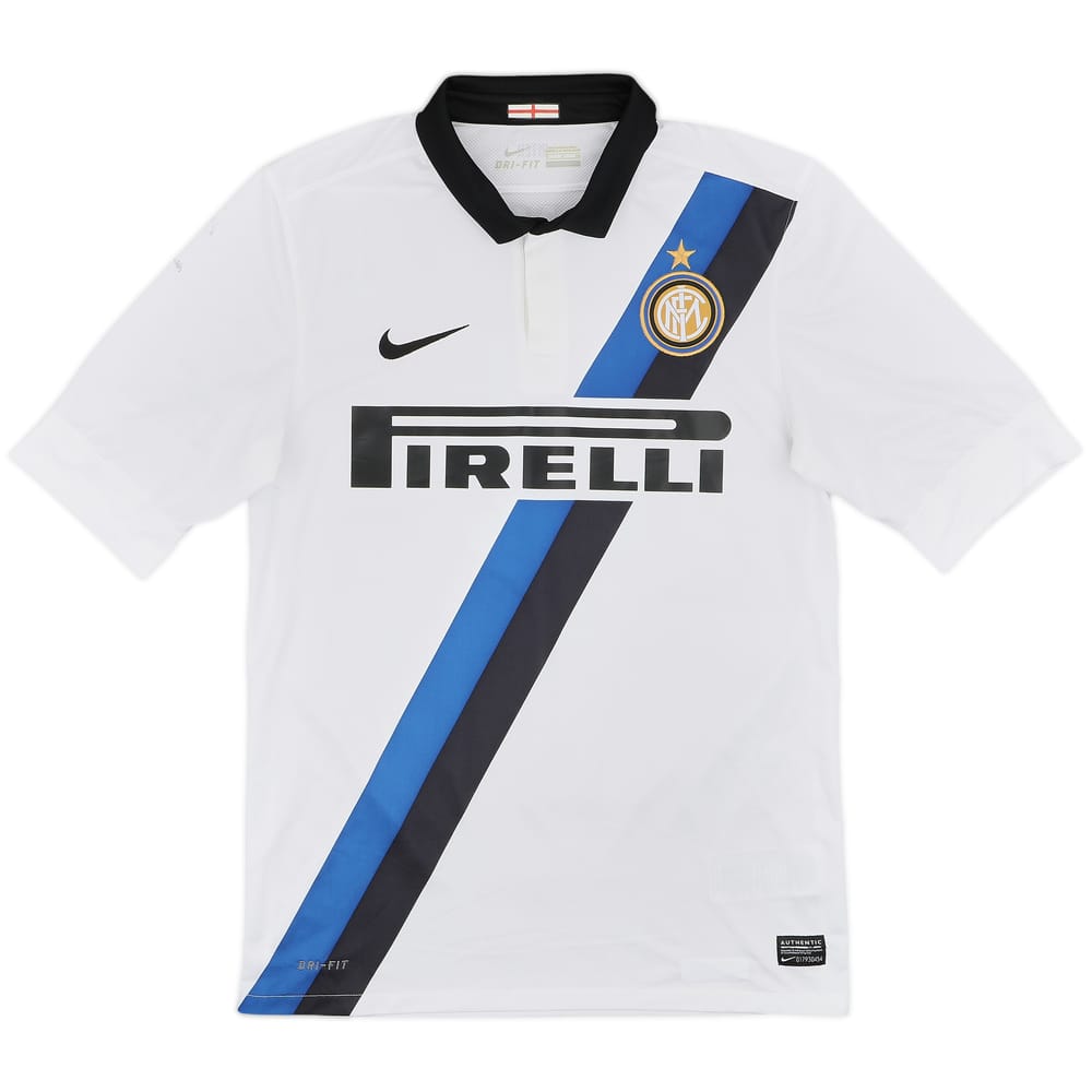 2011-12 Inter Milan Away Shirt J.Zanetti #4 - 4/10 - (S)