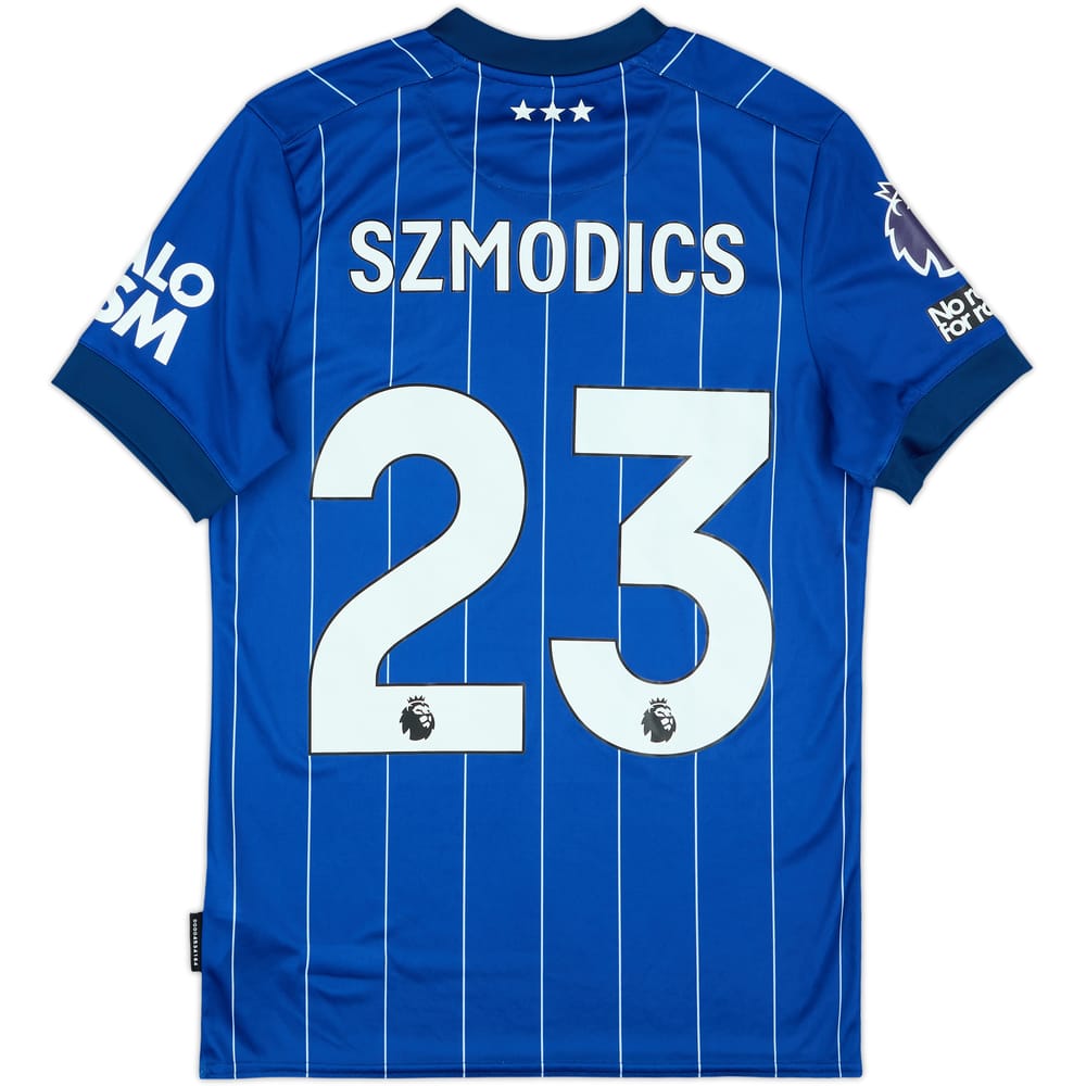 2024-25 Ipswich Match Issue Home Shirt Szmodics #23