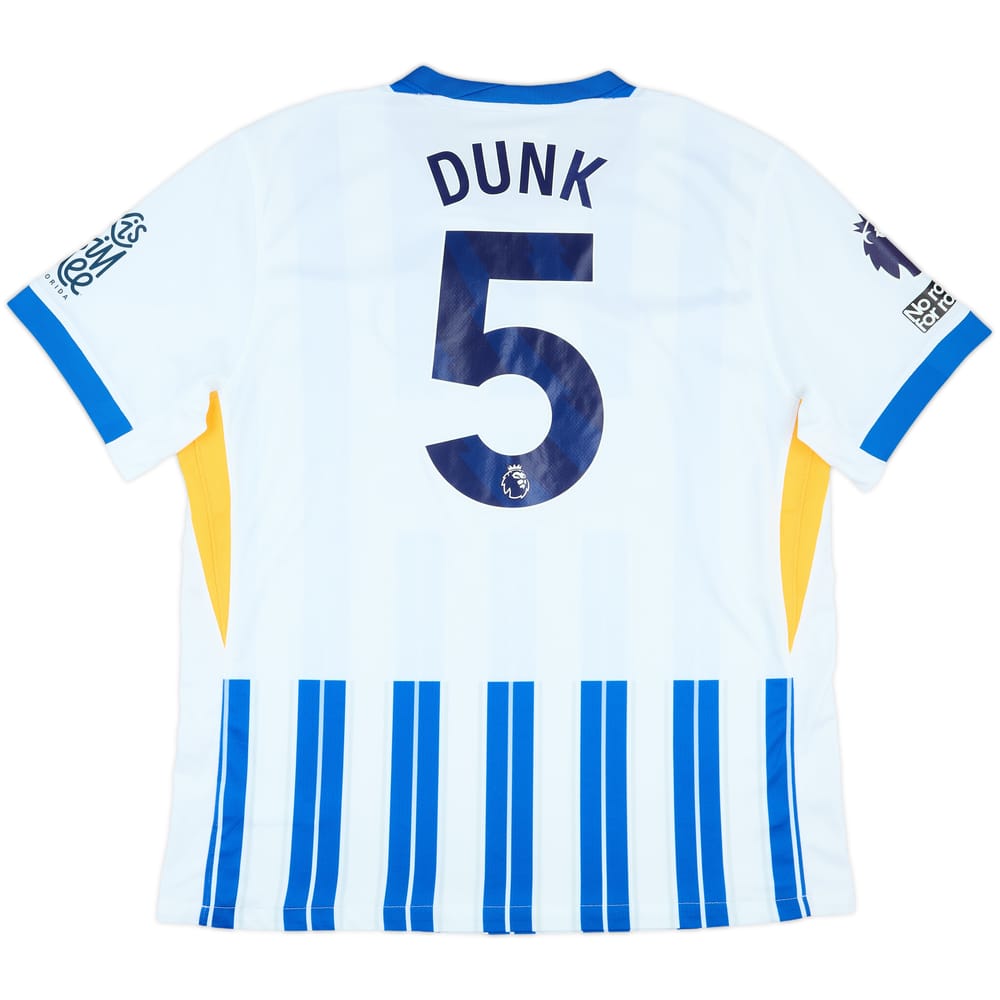 2024-25 Brighton Match Issue Home Shirt Dunk #5