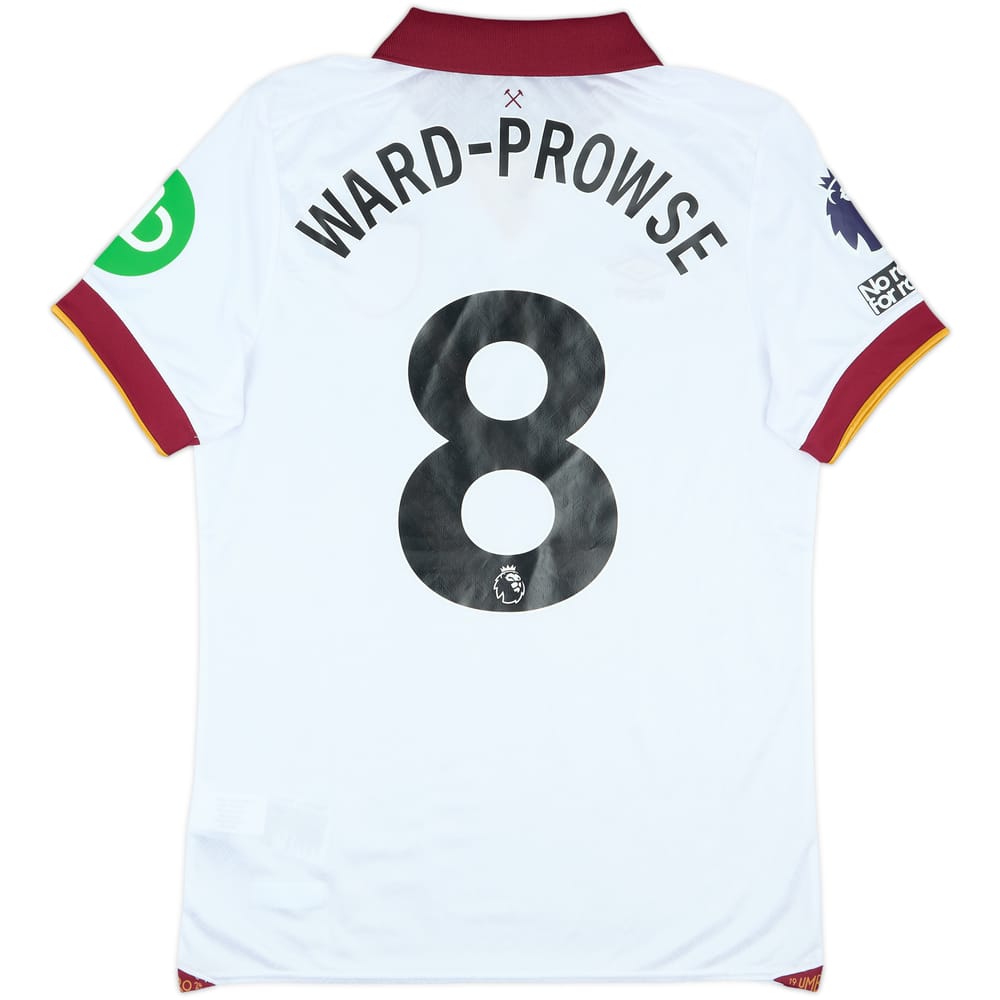 2024-25 West Ham Match Issue Third Shirt Ward-Prowse #8