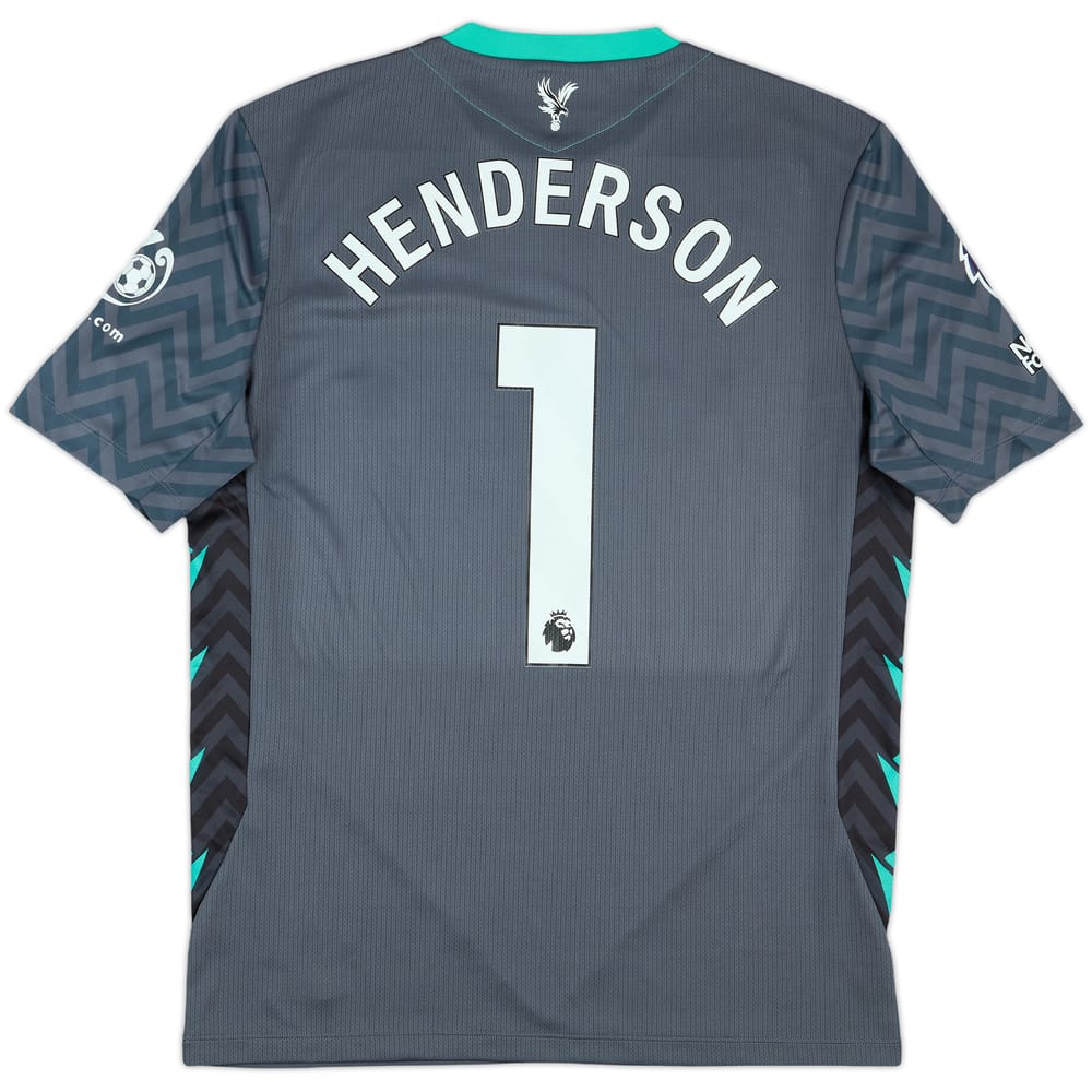 2024-25 Crystal Palace Match Issue GK Shirt Henderson #1