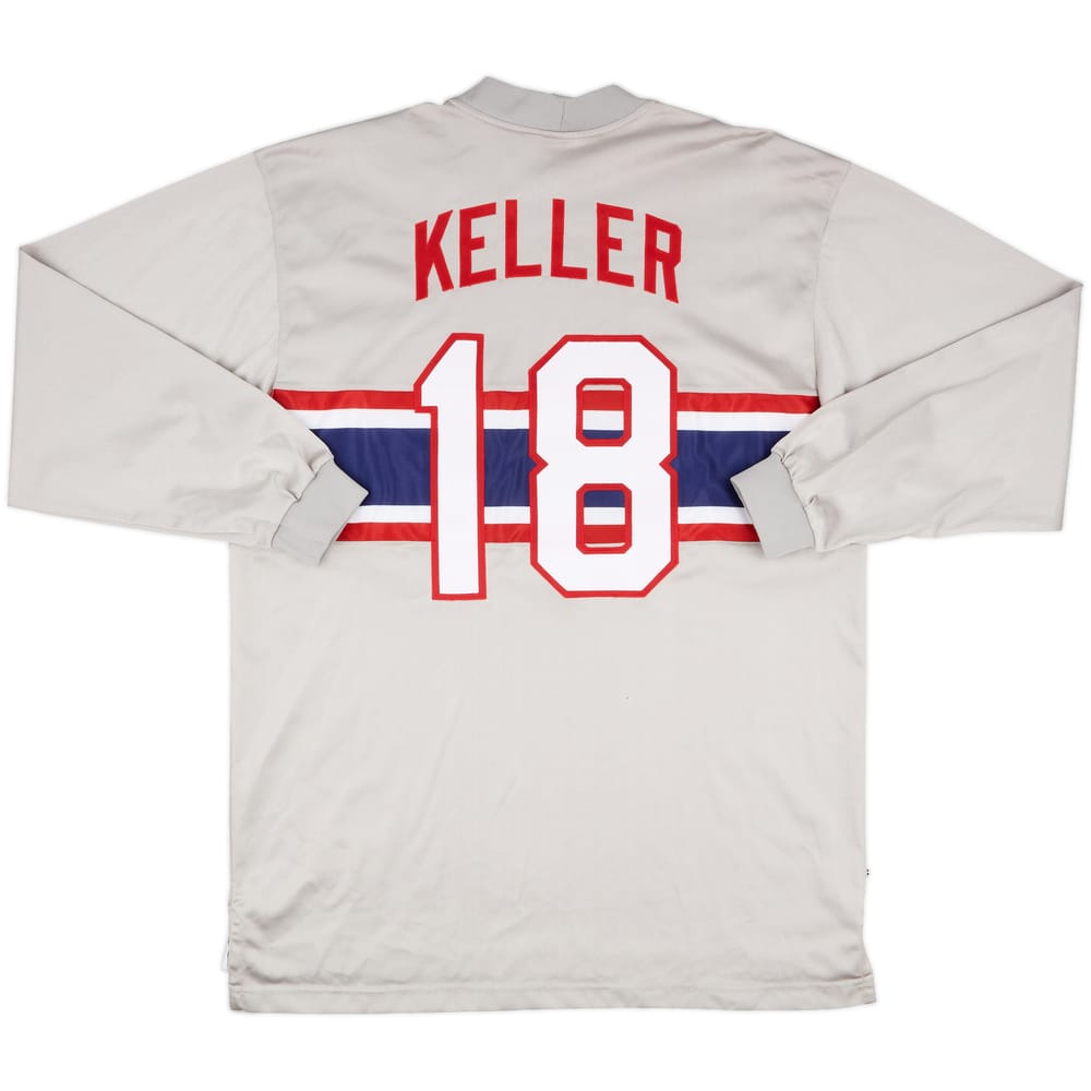 1995-97 USA Match Issue Signed GK Shirt Keller #18