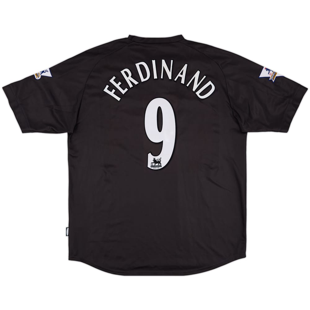 2003-04 Leicester Player Issue Away Shirt Ferdinand #9