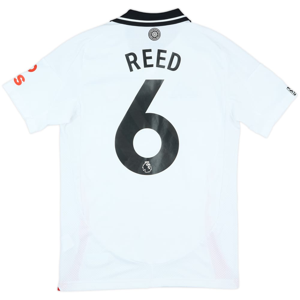 2024-25 Fulham Match Issue Home Shirt Reed #6