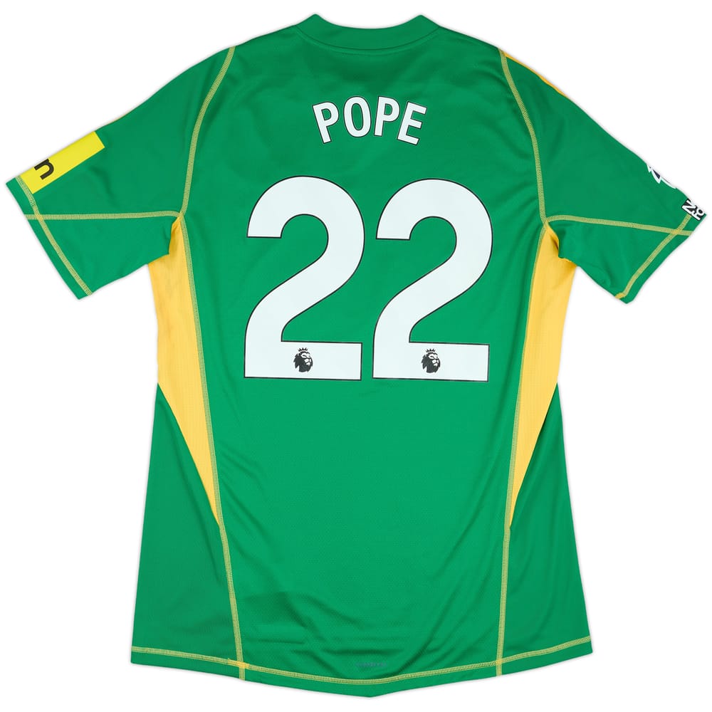 2024-25 Newcastle Match Issue GK Shirt Pope #22