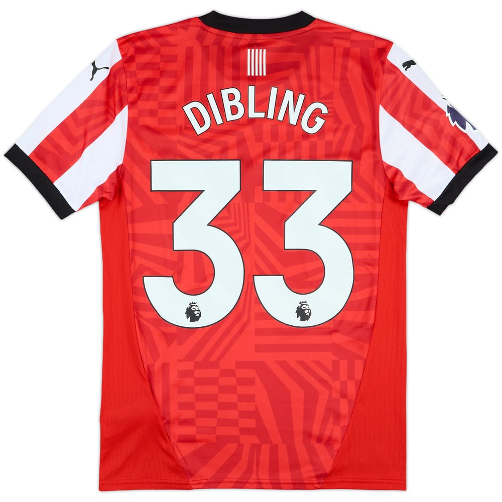 2024-25 Southampton Home Shirt Dibling #33 - 9/10 - (S)