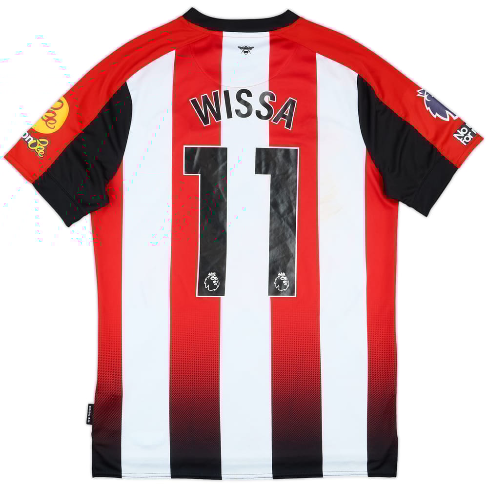 2024-25 Brentford Match Worn Home Shirt Wissa #11