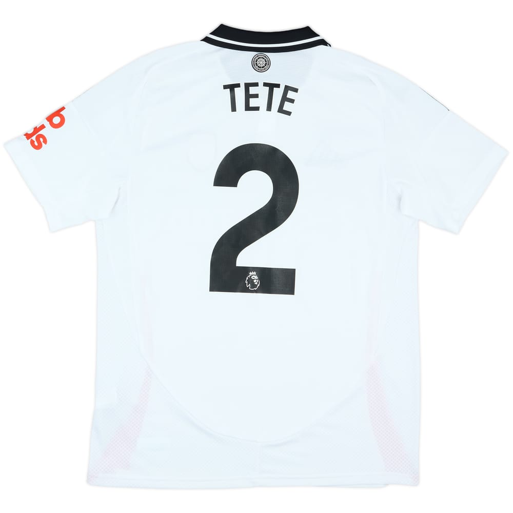 2024-25 Fulham Home Shirt Tete #2 - 9/10 - (L)