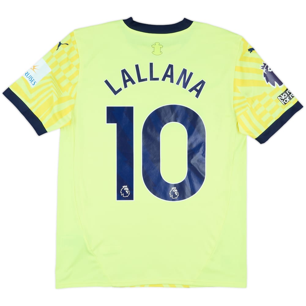 2024-25 Southampton Match Issue Away Shirt Lallana #10