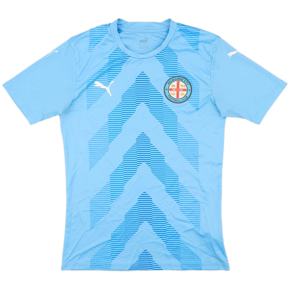 2022-23 Melbourne City Puma Training Shirt - 9/10 - (M)