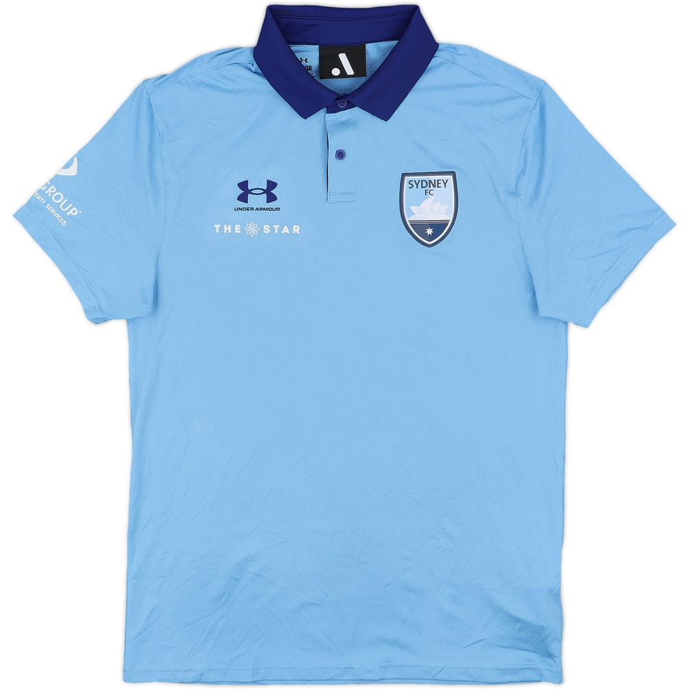 2022-23 Sydney FC Under Armour Polo Shirt - 8/10 - (L)