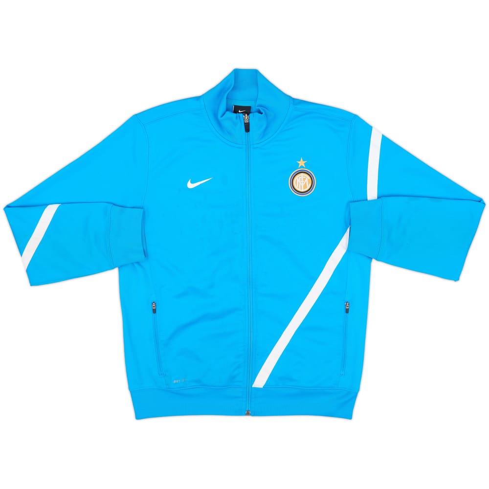 2011-12 Inter Milan Nike Track Jacket - 4/10 - (L.Boys)