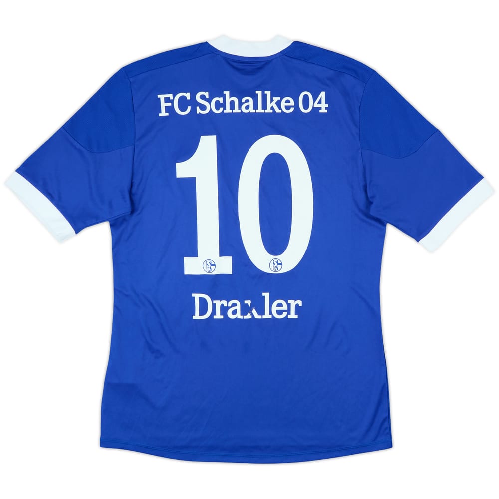 2012-14 Schalke Home Shirt Draxler #10 - 5/10 - (M)