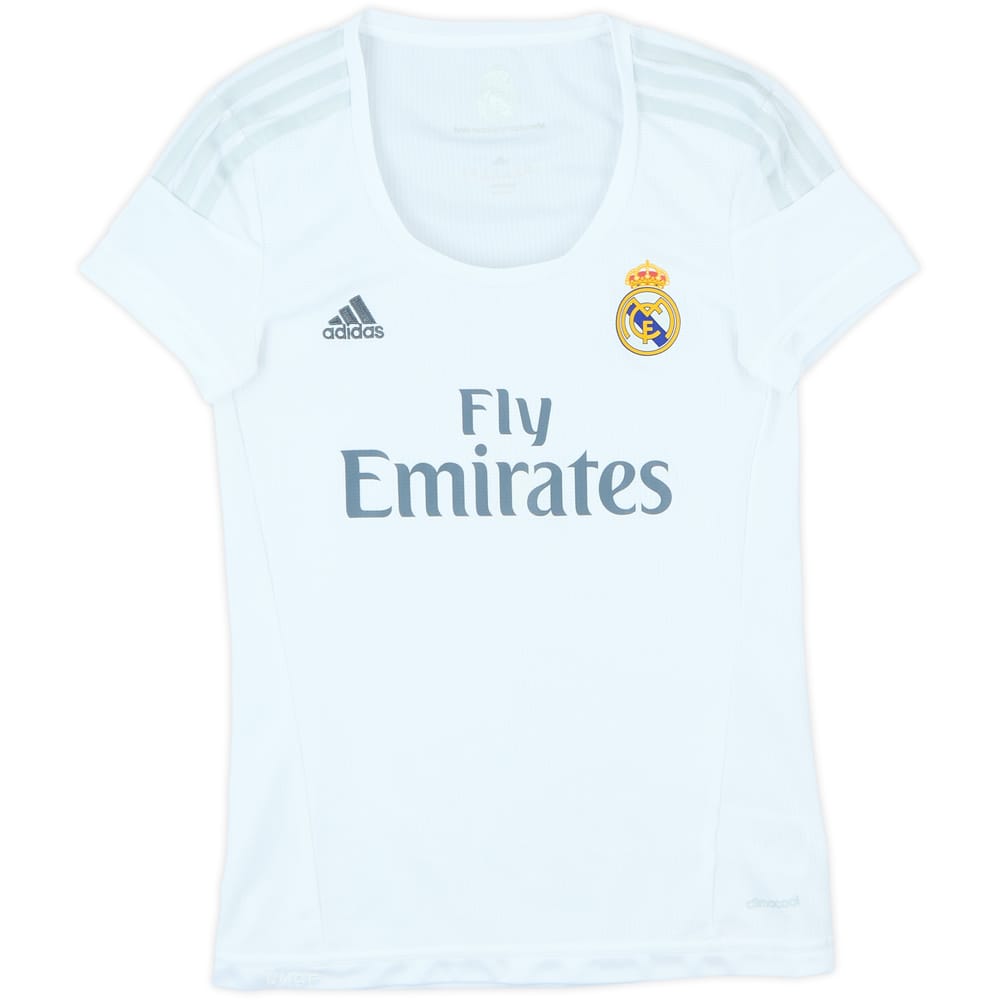 2015-16 Real Madrid Home Shirt - 9/10 (Women's XS)