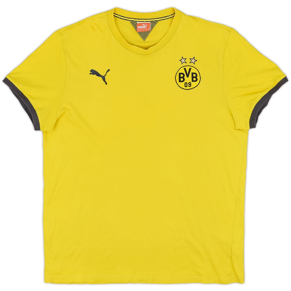 2014-15 Borussia Dortmund Puma Cotton Tee - 7/10 - (XL)