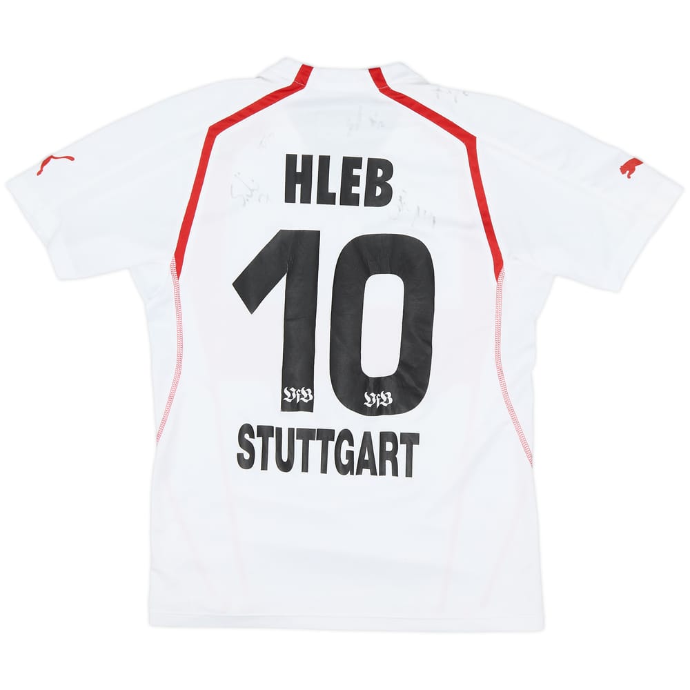 2004-05 Stuttgart Signed Home Shirt Hleb #15 - 7/10 - (L.Boys)