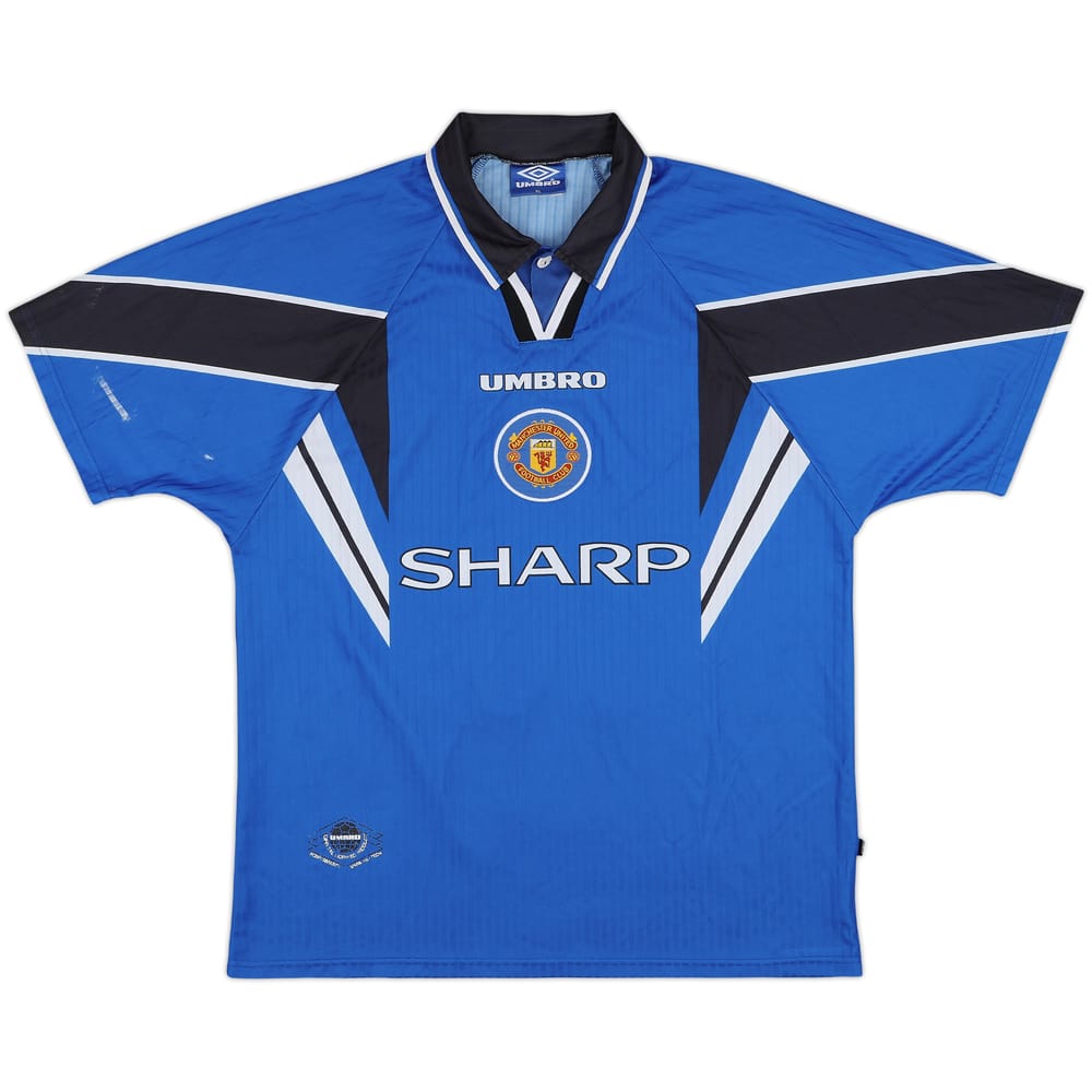 1996-98 Manchester United Third Shirt Batimodena #19 - 4/10 - (XL)