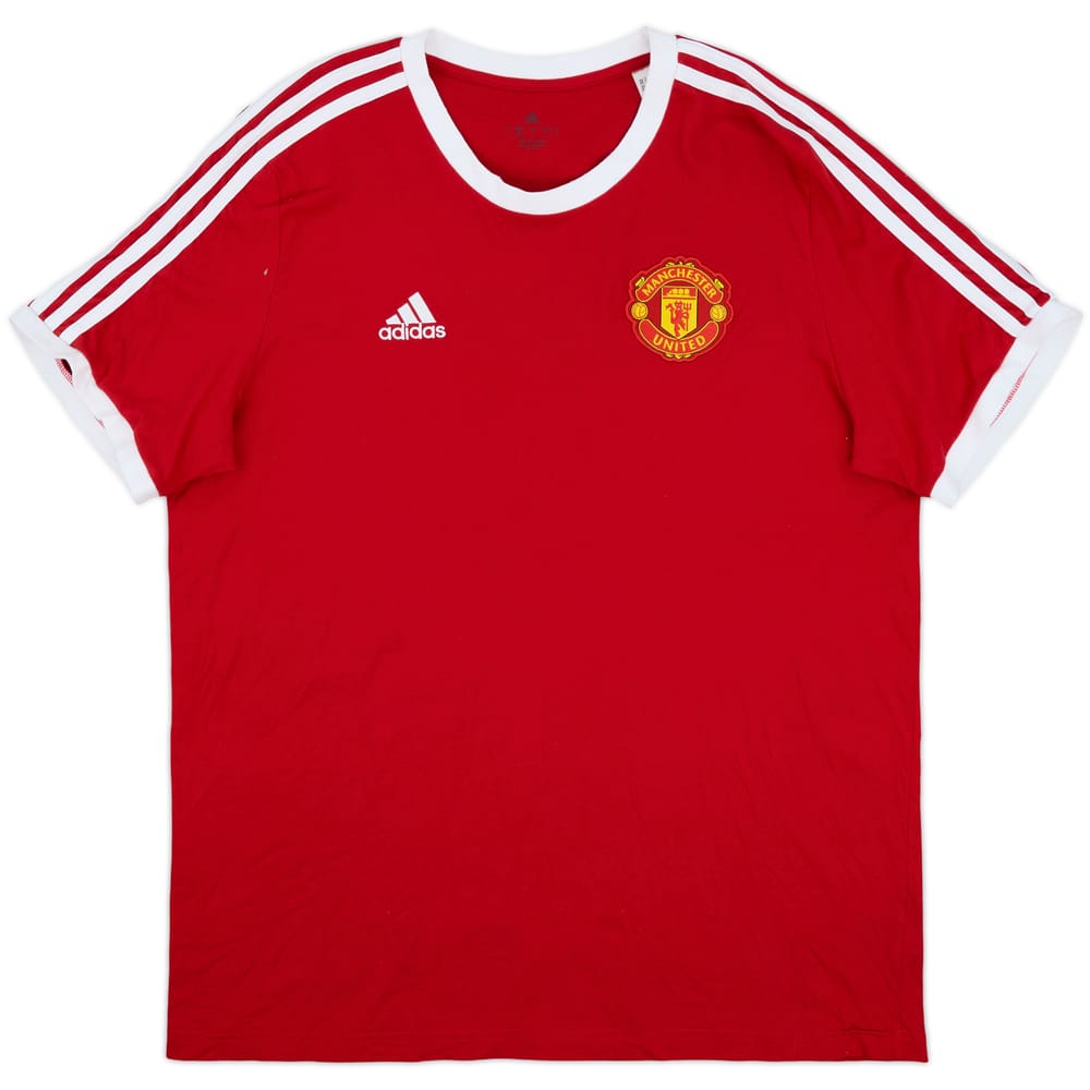 2022-23 Manchester United adidas DNA Cotton Tee - 10/10 - (XL)