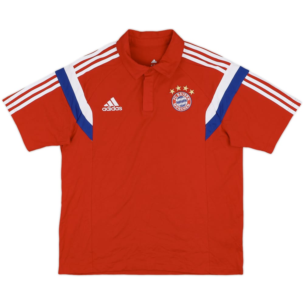 2014-15 Bayern Munich adidas Polo Shirt - 9/10 - (L)