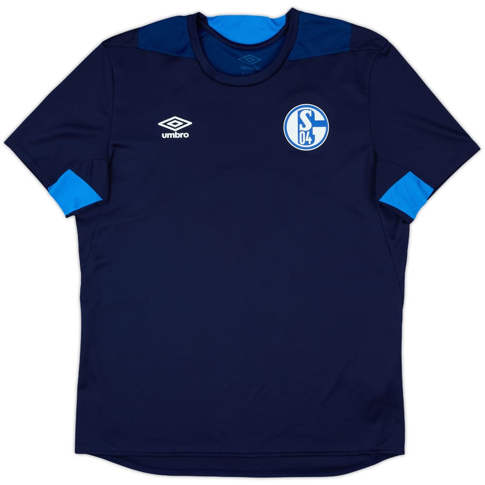 2021-22 Schalke Umbro Training Shirt - 9/10 - (L)