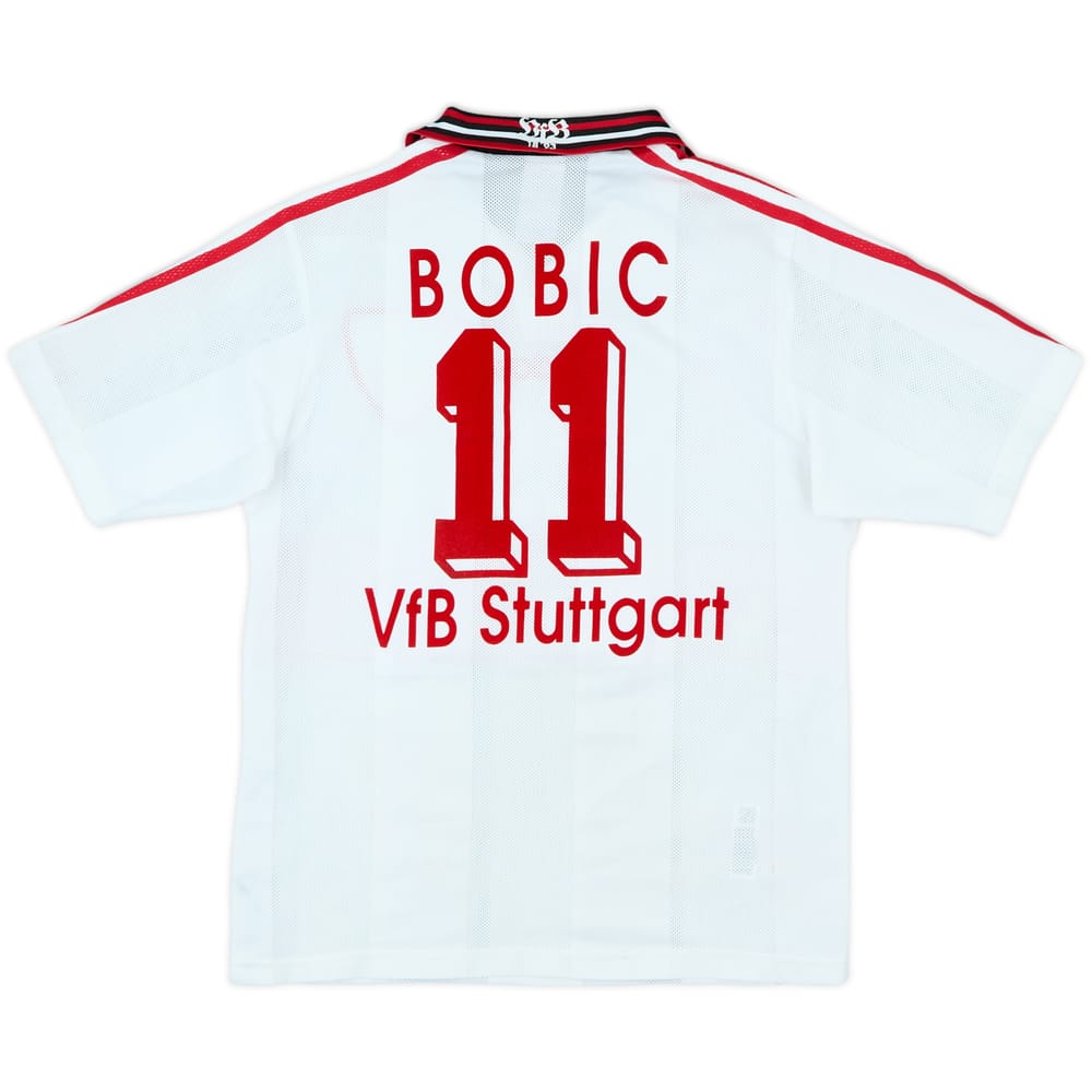 1997-98 Stuttgart Home Shirt Bobic #11 - 8/10 - (Y)