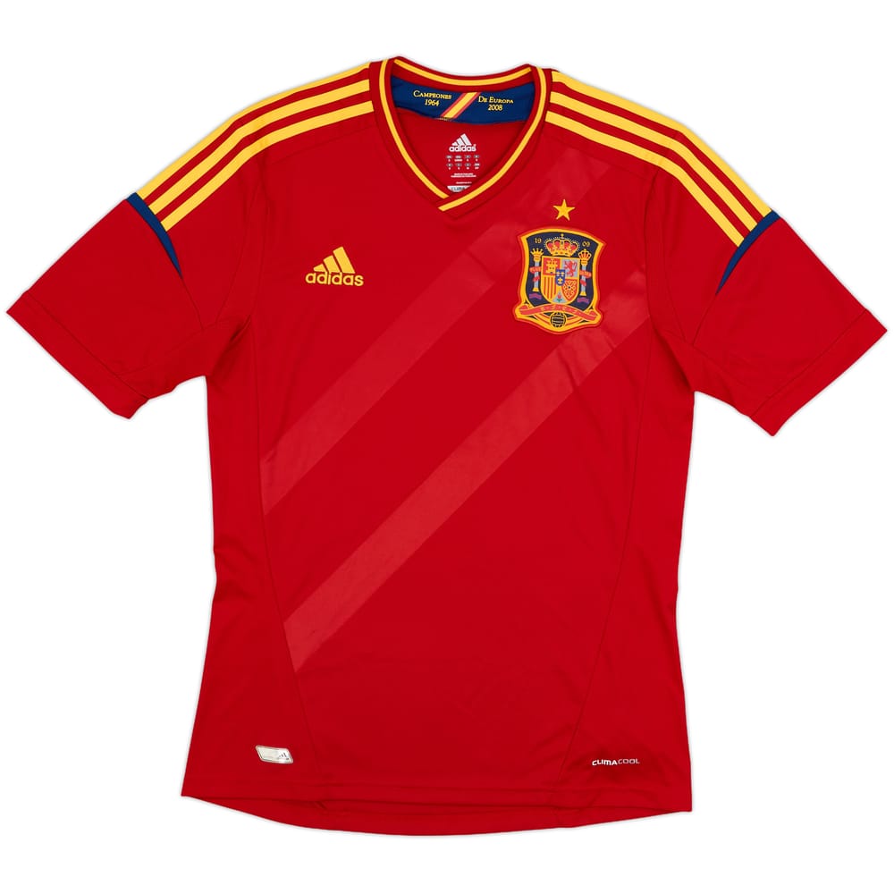 2011-12 Spain Home Shirt - 10/10 - (S)