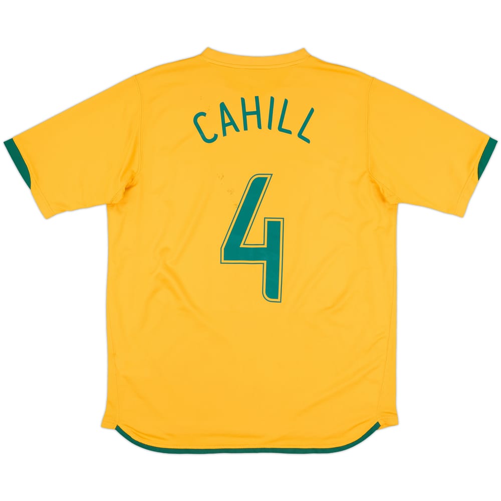 2006-08 Australia Home Shirt Cahill #4 - 7/10 - (L)