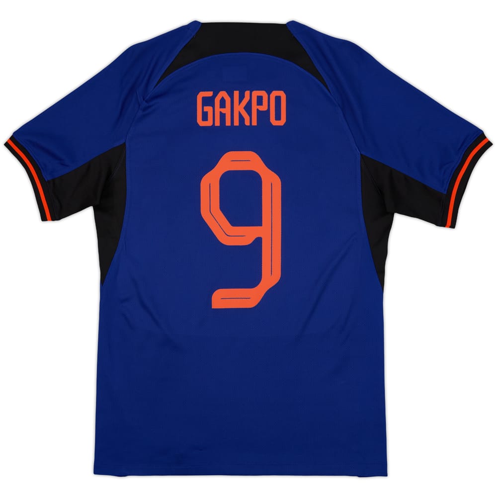 2022-23 Netherlands Away Shirt Gakpo #9 - 9/10 - (S)