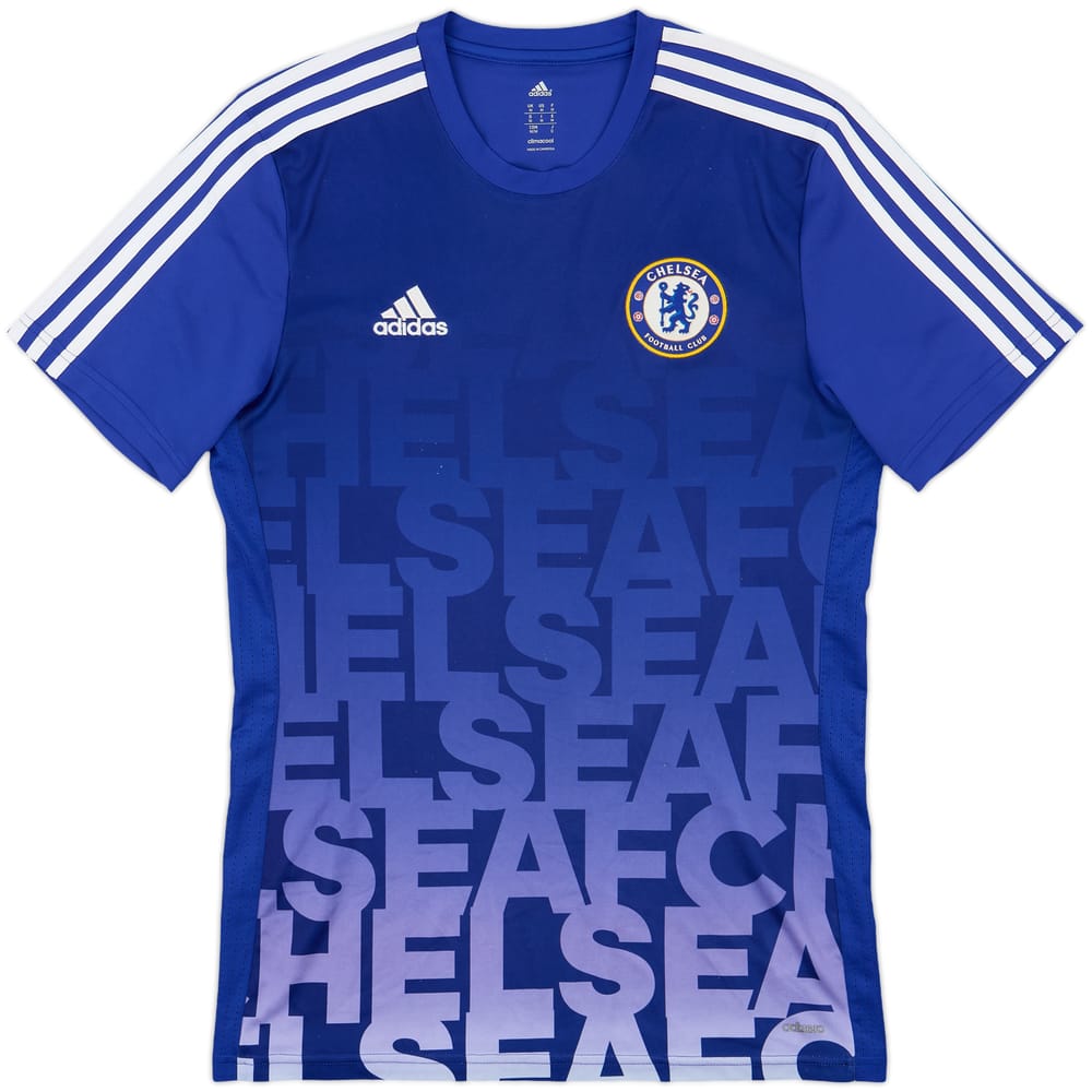2015-16 Chelsea adidas Training Shirt - 9/10 - (M)