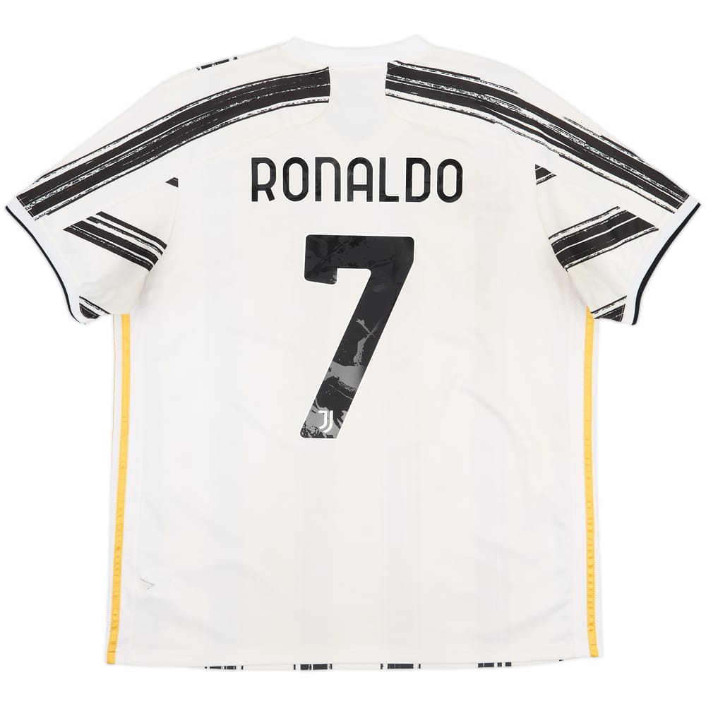 2020-21 Juventus Home Shirt Ronaldo #7 - 6/10 - (XL)