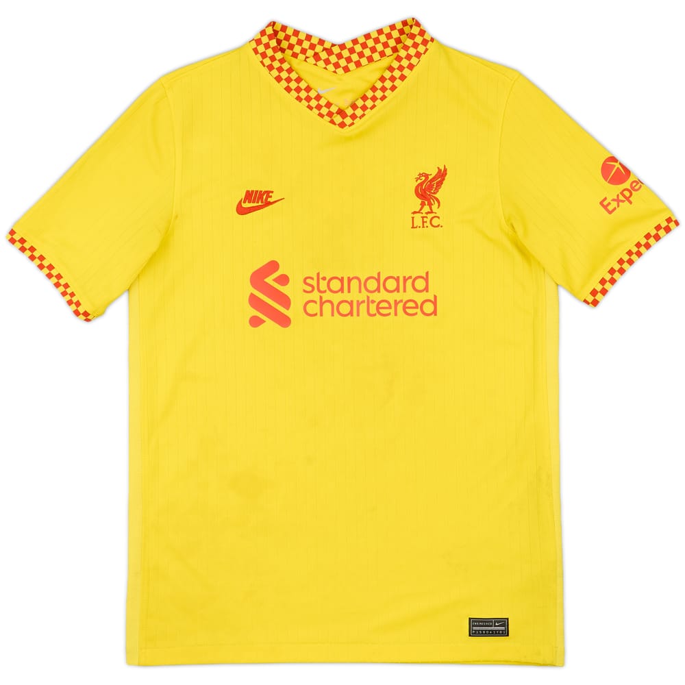 2021-22 Liverpool Third Shirt - 5/10 - (XL.Boys)