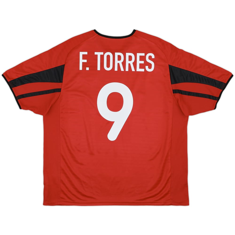 2001-02 Atletico Madrid Away Shirt F.Torres #9 - 8/10 - (XL)
