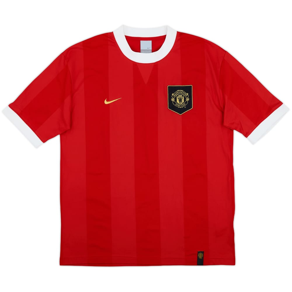 2007-08 Manchester United Heritage Nike Training Shirt - 10/10 - (L)