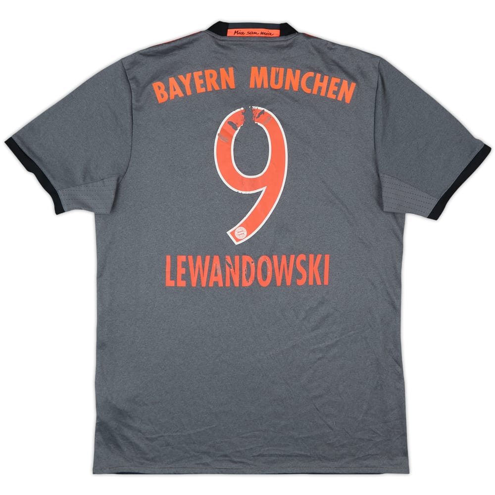 2016-17 Bayern Munich Away Shirt Lewandowski #9 - 4/10 - (M)
