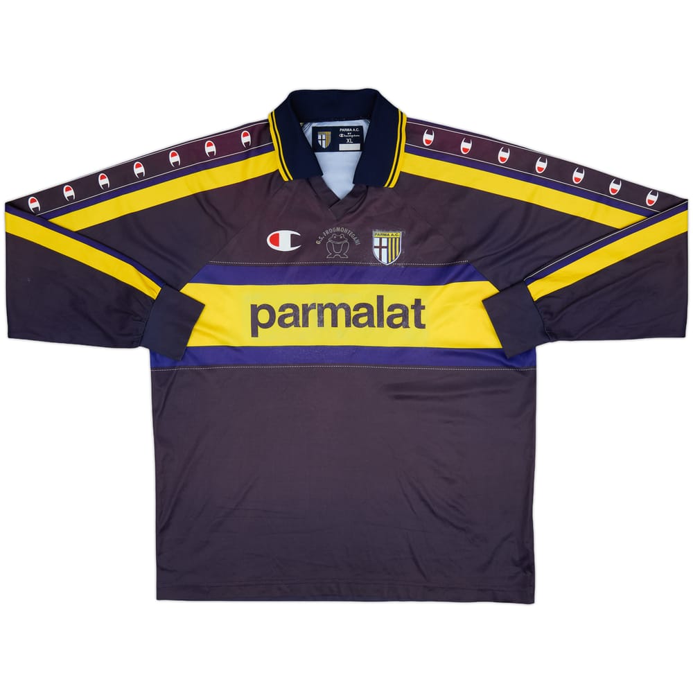1999-00 Parma Away L/S Shirt #7 - 5/10 - (XL)