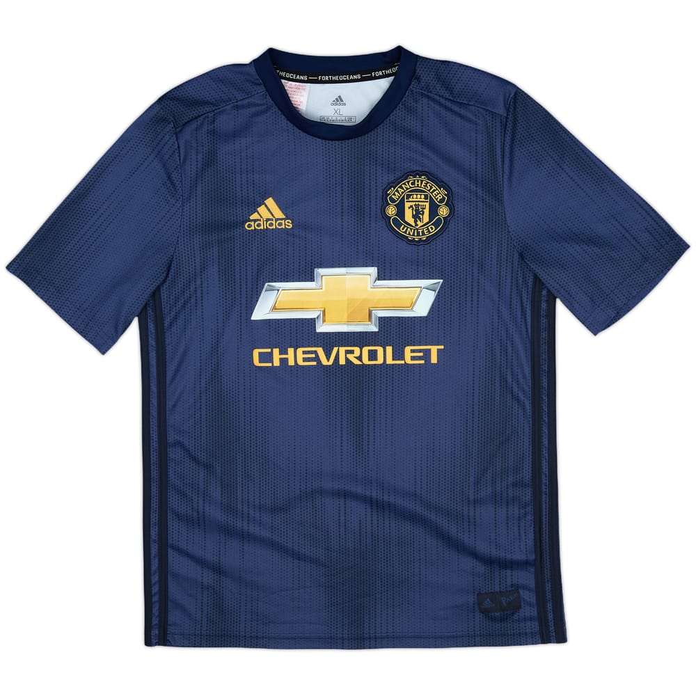 2018-19 Manchester United Third Shirt - 10/10 - (XL.Boys)