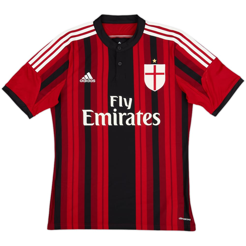 2014-15 AC Milan Home Shirt - 7/10 - (M)
