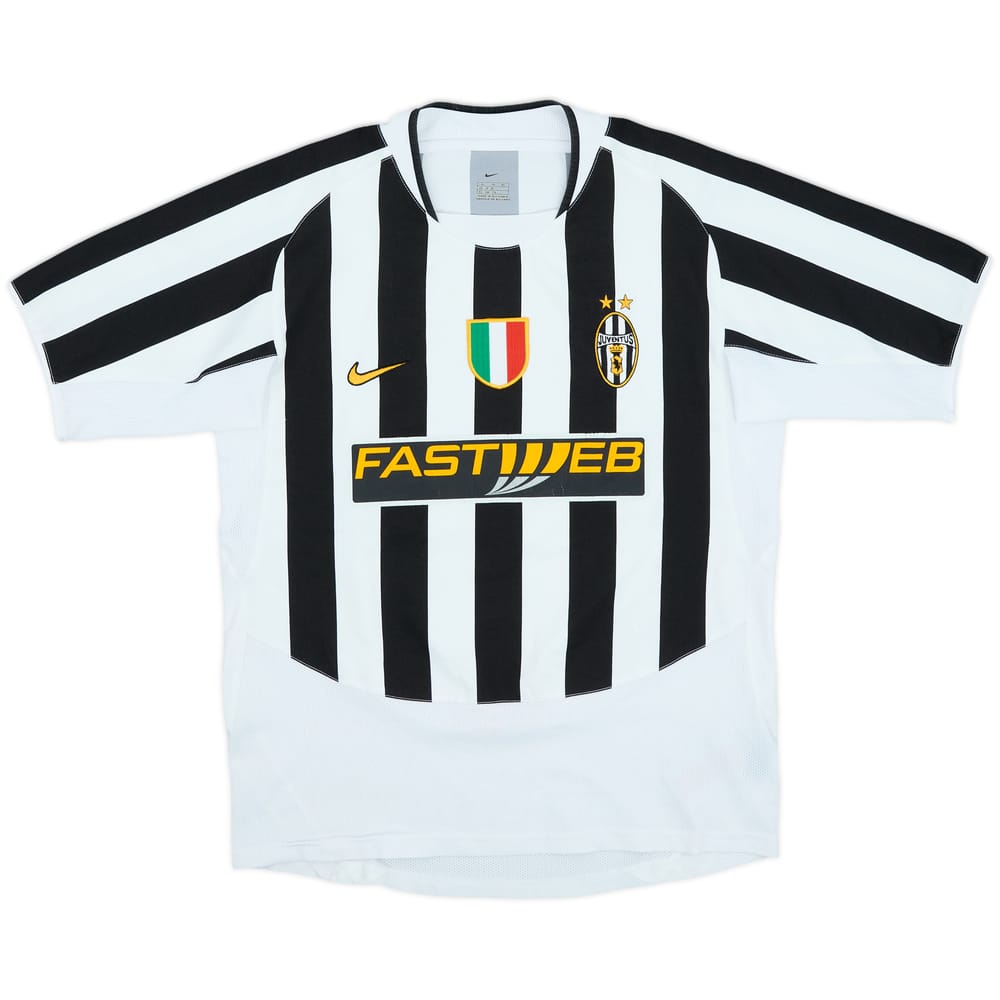 2003-04 Juventus Home Shirt - 5/10 - (XL.Boys)