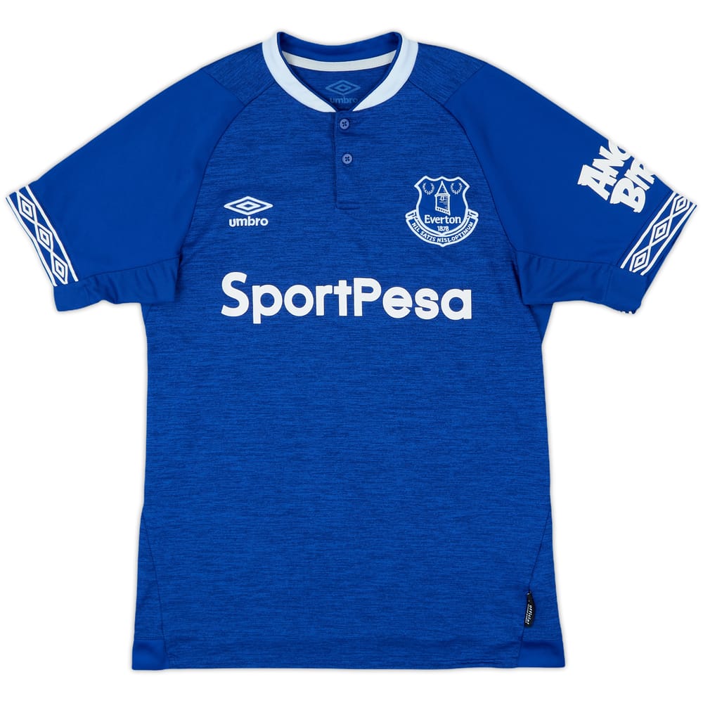 2018-19 Everton Home Shirt Baines #3 - 8/10 - (S)