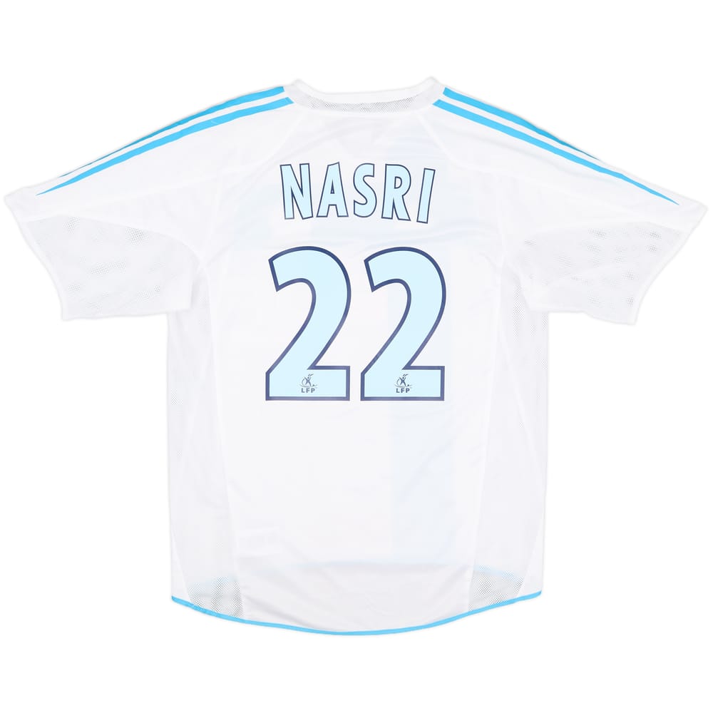2004-05 Olympique Marseille Home Shirt Nasri #22 - 9/10 - (S)