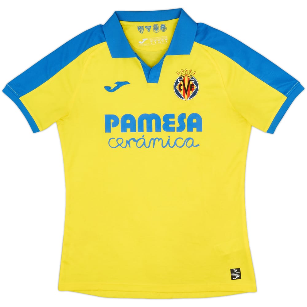 2022-23 Villarreal '100 Years Anniversary' Home Shirt - 9/10 - (S)