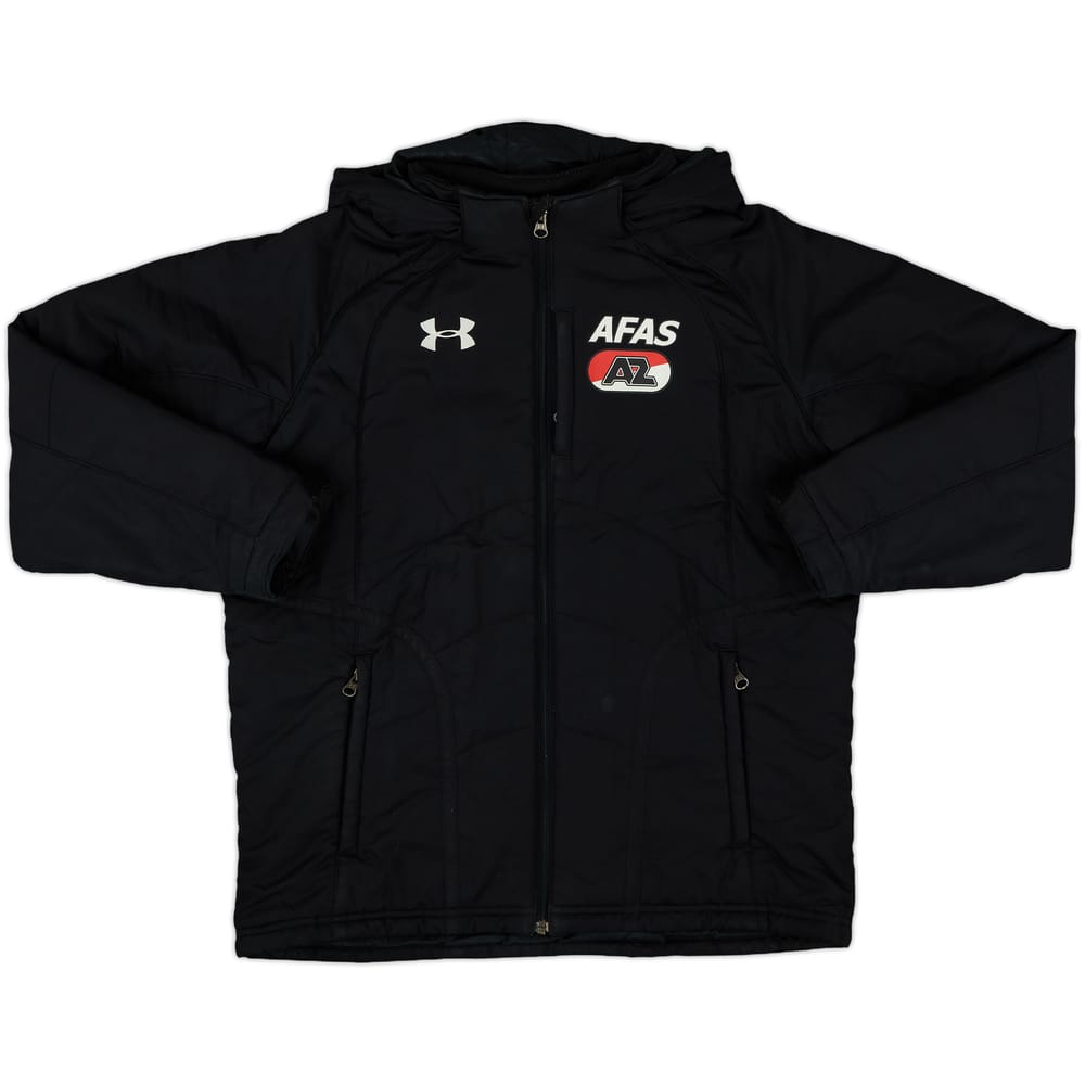 2018-19 AZ Alkmaar Under Armour Padded Bench Coat - 8/10 - (XL.Boys)