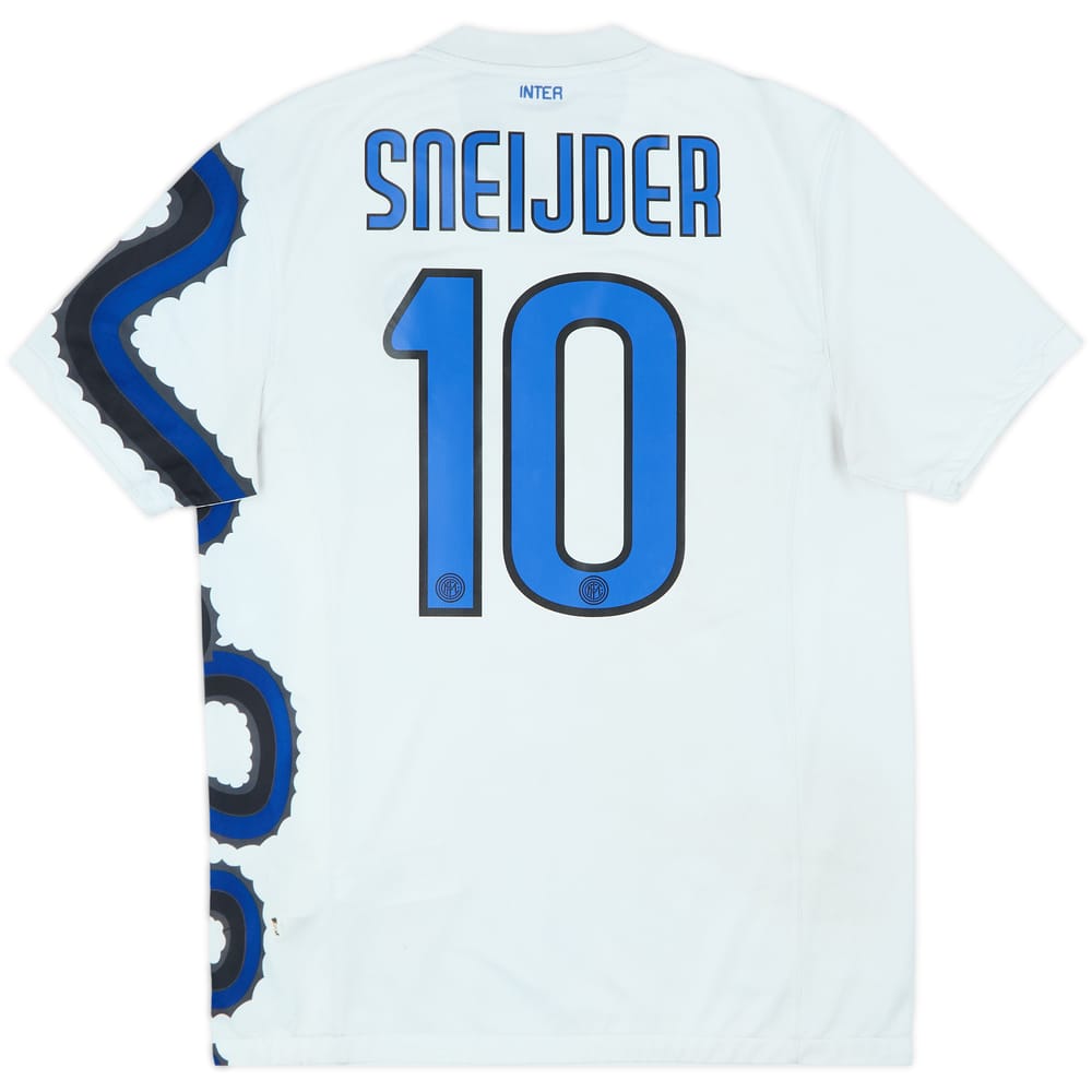 2010-11 Inter Milan Away Shirt Sneijder #10 - 7/10 - (M)