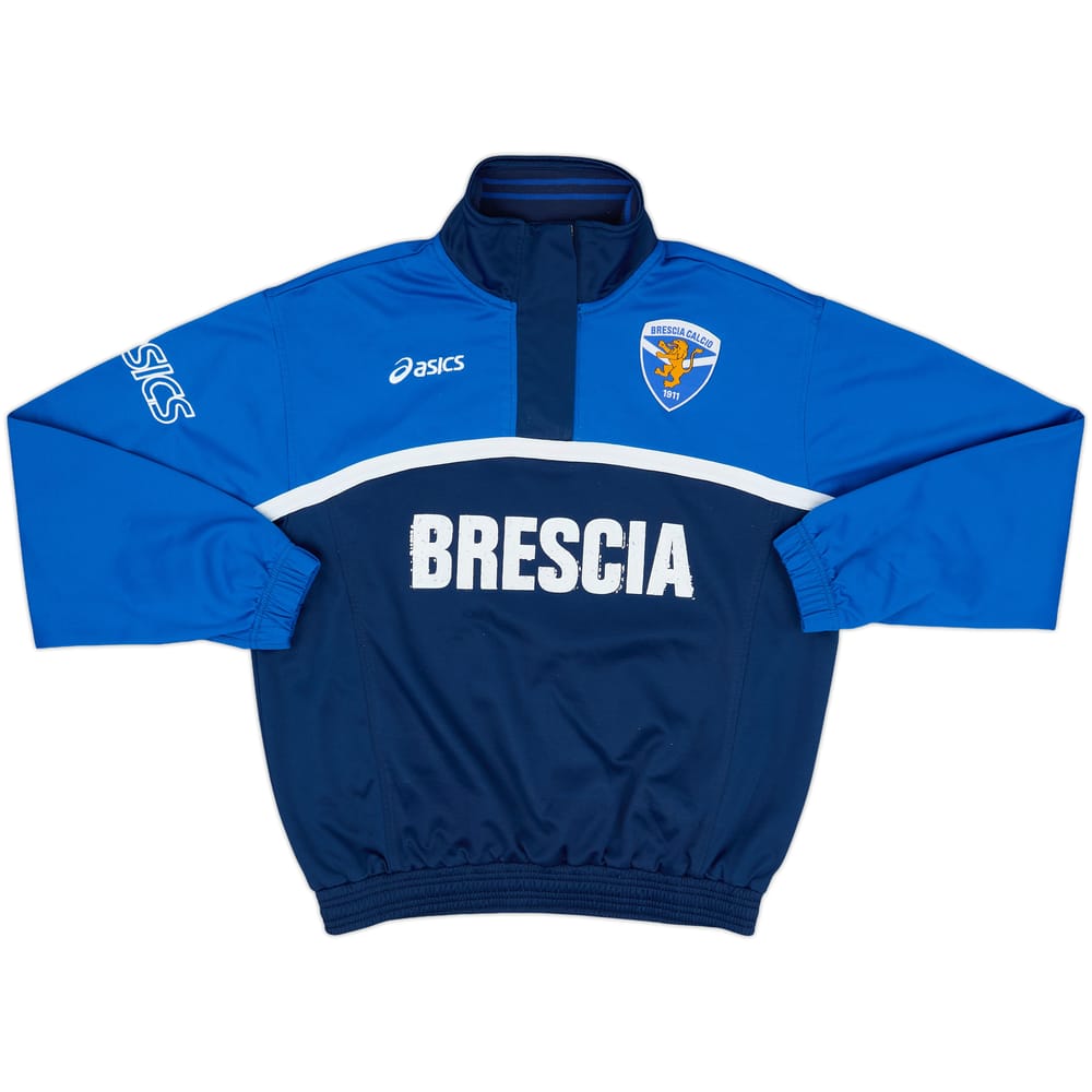 2007-08 Brescia Asics 1/4 Zip Track Jacket - 7/10 - (M)