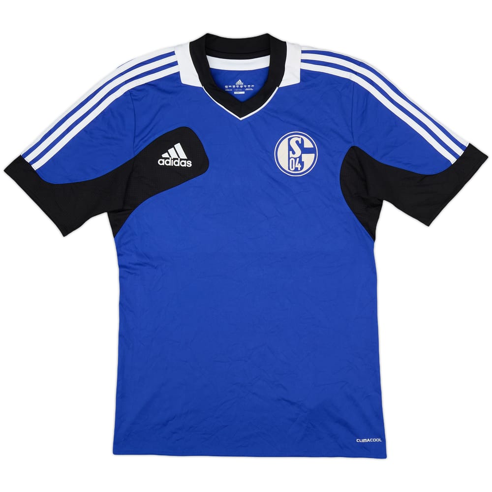 2012-13 Schalke adidas Training Shirt - 7/10 - (M)