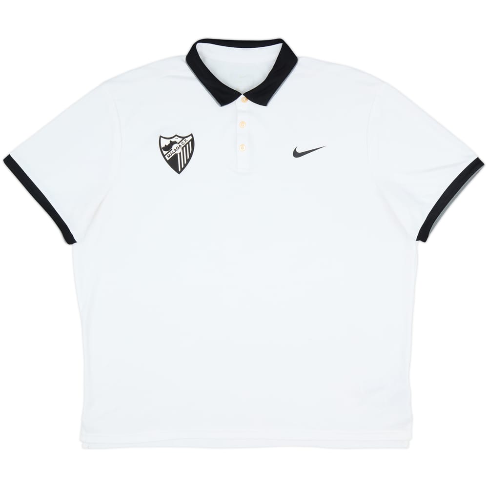 2017-18 Malaga Nike Polo Shirt - 8/10 - (XXL)